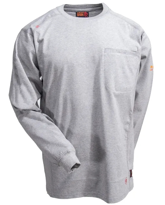 Ariat® Men's FR Air Crew LS T-Shirt - Fort Brands