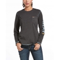 Ariat® Ladies' Rebar Work Arm Logo Tee