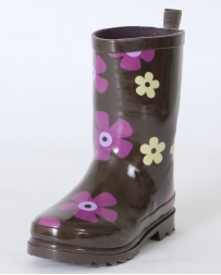 Smoky Mountain® Girls' "Daisy" Rubber Boots - Toddler Child