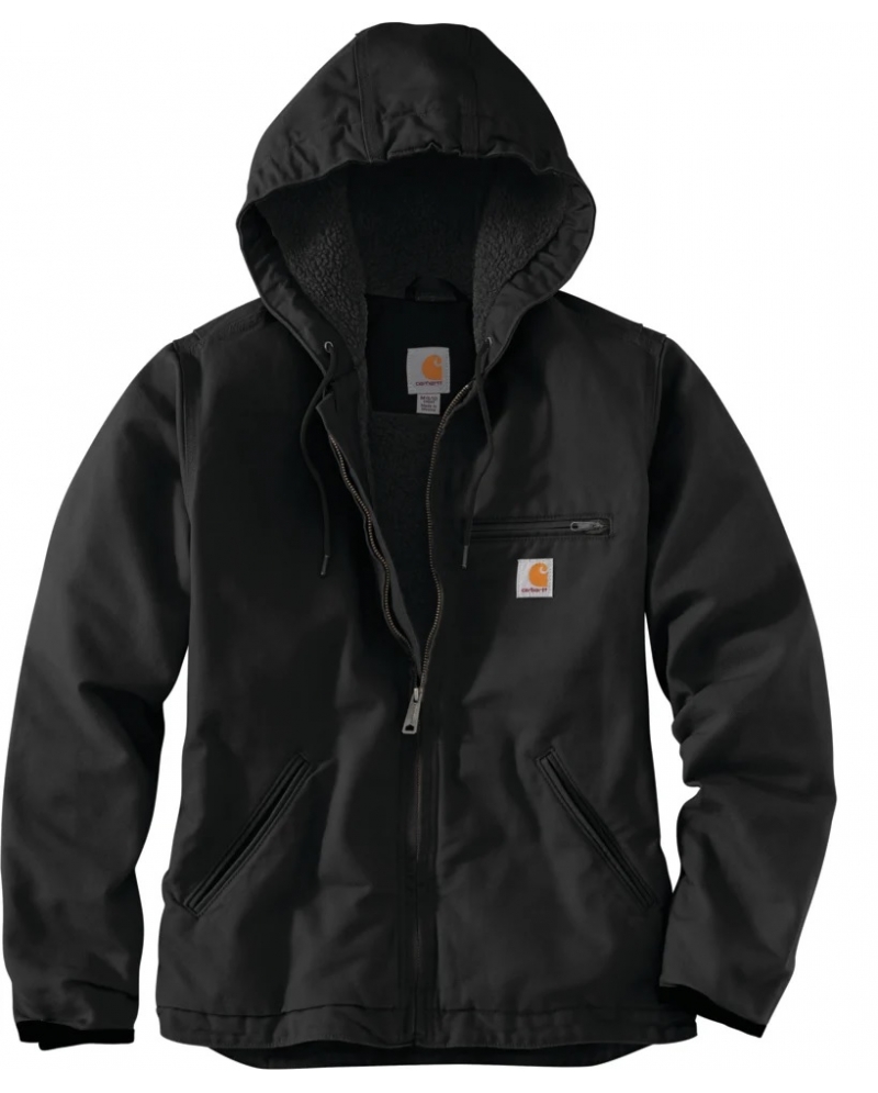 Carhartt® Ladies' Washed Duck Sherpa Jacket - Fort Brands