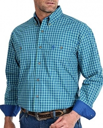 Wrangler® Men's Classic LS Plaid Shirt