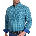 Wrangler® Men's Classic LS Plaid Shirt