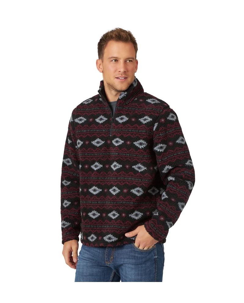 Wrangler® Men's 1/4 Zip Sherpa - Fort Brands