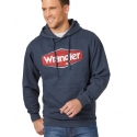 Wrangler® Men's Logo Hoodie Navy