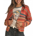 Rock and Roll Cowgirl® Ladies' Serape Short Cardigan