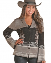 Powder River Outfitters Ladies' Stagecoach Aztec Sweater