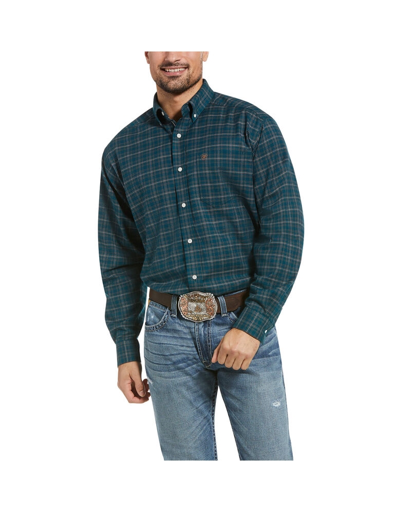 AriatÂ® Men's Pro Classic LS Plaid Shirt - Fort Brands