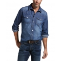 Ariat® Men's Retro LS Denim Shirt