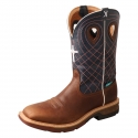 Twisted X® Men's Waterproof 12" Western Work Boot with CellStretch®