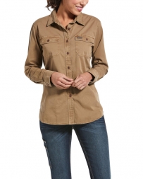 Ariat® Ladies' Rebar Washed Twill Shirt