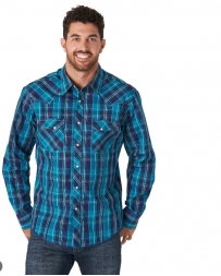 Wrangler® Men's WFS LS Plaid Shirt