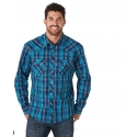 Wrangler® Men's WFS LS Plaid Shirt