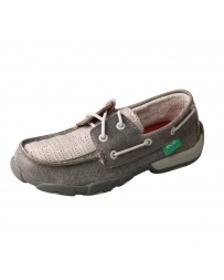 Twisted X® Kids' Boat Shoe Driving Moc - Grey & Light Grey