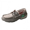 Twisted X® Kids' Boat Shoe Driving Moc - Grey & Light Grey