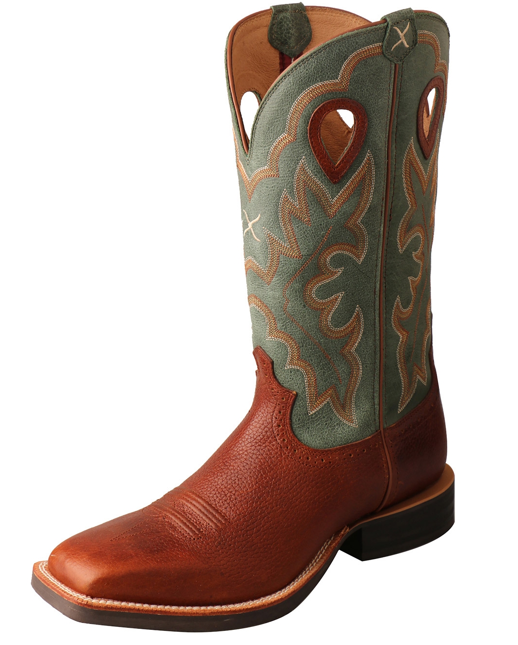 Twisted X Men's 11 Ruff Stock Ostrich MRS0071 - Corral Western Wear