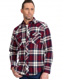 Wrangler® Men's Western Plaid Flannel - Big and Tall