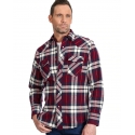 Wrangler® Men's Western Plaid Flannel - Big and Tall