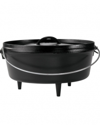 Lodge Cast Iron® 12" Camp Dutch Oven 6 Qts