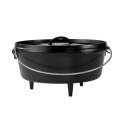 Lodge Cast Iron® 12" Camp Dutch Oven 6 Qts