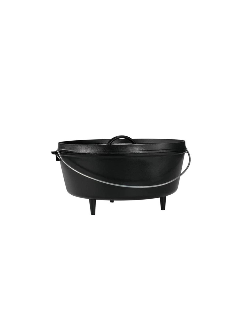 Details about   14” Gourmet Cast Iron Dutch Oven Camp Cooking 