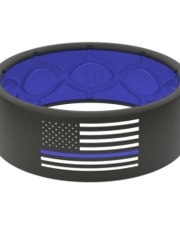 Groove Life® Thin Blue Line Flag Ring