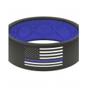 Groove Life® Thin Blue Line Flag Ring