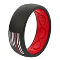 Groove Life® Red Line American Flag Ring