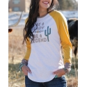 Cruel® Ladies' Be A Legend Tee