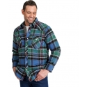 Wrangler® Men's LS Quilt Lined Flannel Assorted