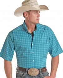 Tuf Cooper Collection by Panhandle® Men's SS Buttondown Print Shirt