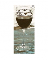 West Creation® Longhorn Wine Glass 10 1/2 oz
