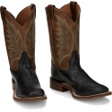 Tony Lama® Men's Brayden Black 11" Sq Toe Boots