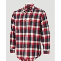 Wrangler® Men's Heavyweight Flannel Shirt