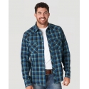 Wrangler Retro® Men's LS Snap Plaid Shirt