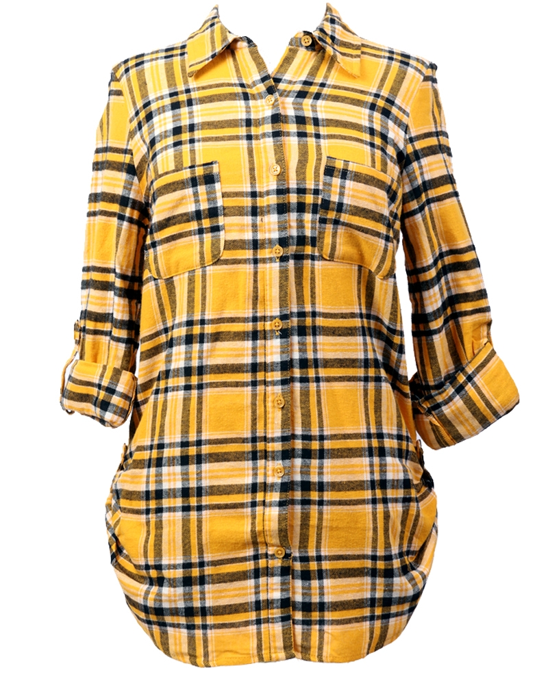 Derek Heart® Ladies' Mineral Wash Yello 