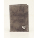 Ariat® Men's Grey Shield Trifold Wallet