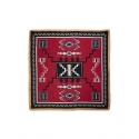 Wyoming Traders® Aztec Silk Scarf Maroon