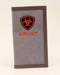 Ariat® Men's Red Logo Rodeo Wallet