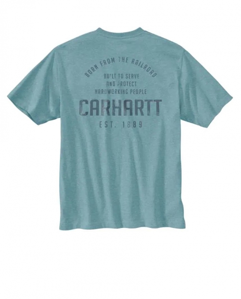 Carhartt Men s SS Logo Tee Big and Tall Fort Brands