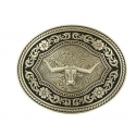 Nocona Belt Co.® Men's Cowboy & Cross oval buckle