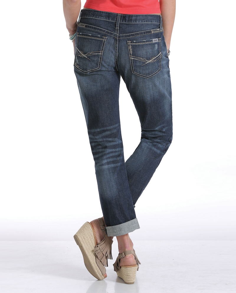 Cruel® Ladies' Rhyon Boyfriend Crop Jeans - Fort Brands