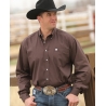 Cinch® Men's Solid Brown Shirt