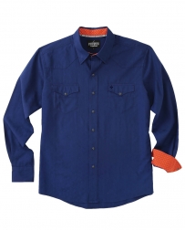 Garth Brooks Sevens by Cinch® Men's Solid Navy Shirt