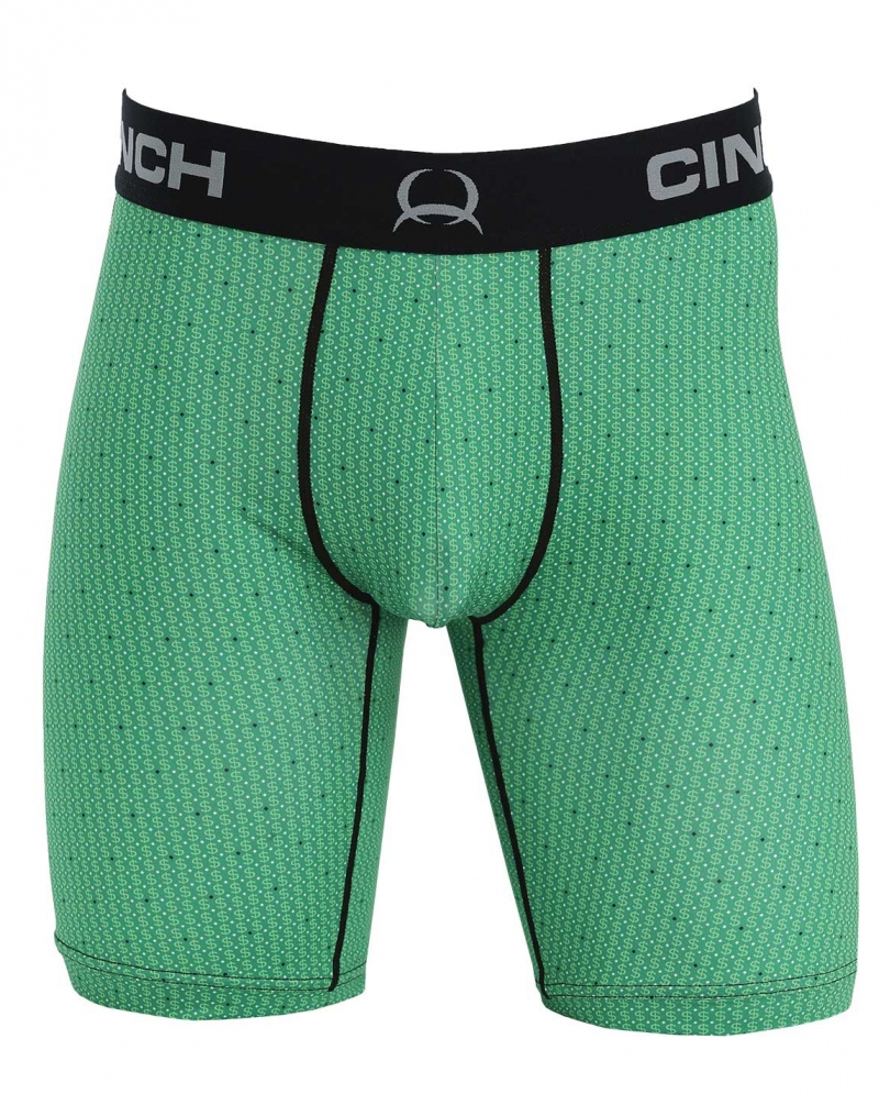 Cinch® Men's 9 Boxer Briefs Dollar Signs - Fort Brands