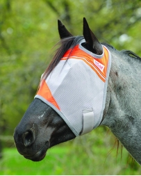Crusader Standard Fly Mask - Orange