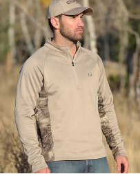 Cinch® Men's Tech Quarter Zip Fleeve Pullover