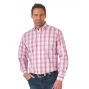 Wrangler® Men's Classic Plaid LS Buttondown