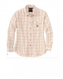 Carhartt® Ladies' Lightweight Plaid Shirt