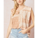 Ladies' Bandana Print Top