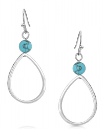 Montana Silversmiths® Ladies' Turquoise Drop Earrings